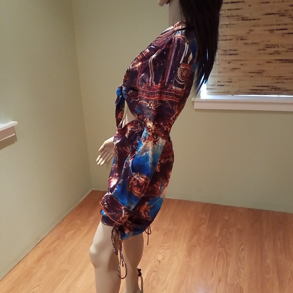 Akira Sexy Skirt Top One Piece Ruched Sides XL - Picture 4 of 8